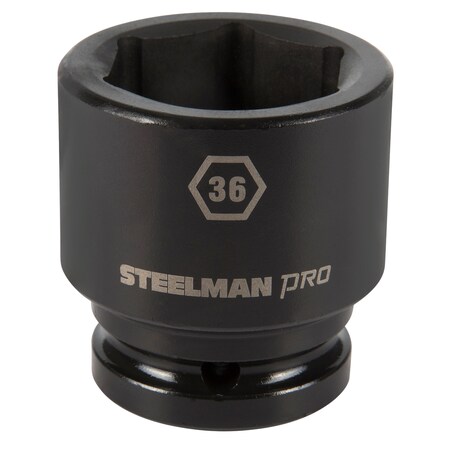 Steelman Pro 3/4" Drive x 36mm 6-Point Impact Socket 79253